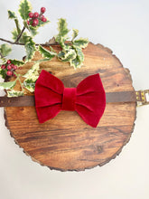 Load image into Gallery viewer, Howliday Joy | collar bow tie
