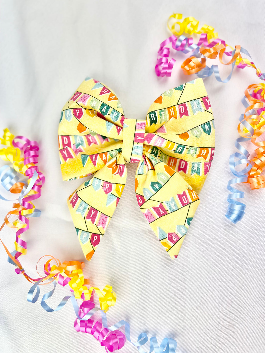 Barkday pawty | Collar Sailor bow