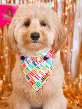 Load image into Gallery viewer, Paw-Tay like “It’s my Birthday!” || Bandana
