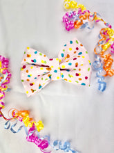 Load image into Gallery viewer, Pawty confetti | collar bow tie
